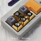 Golden Keycap WASD Metal Artisan Keycaps for Mechanical Gaming Keyboard